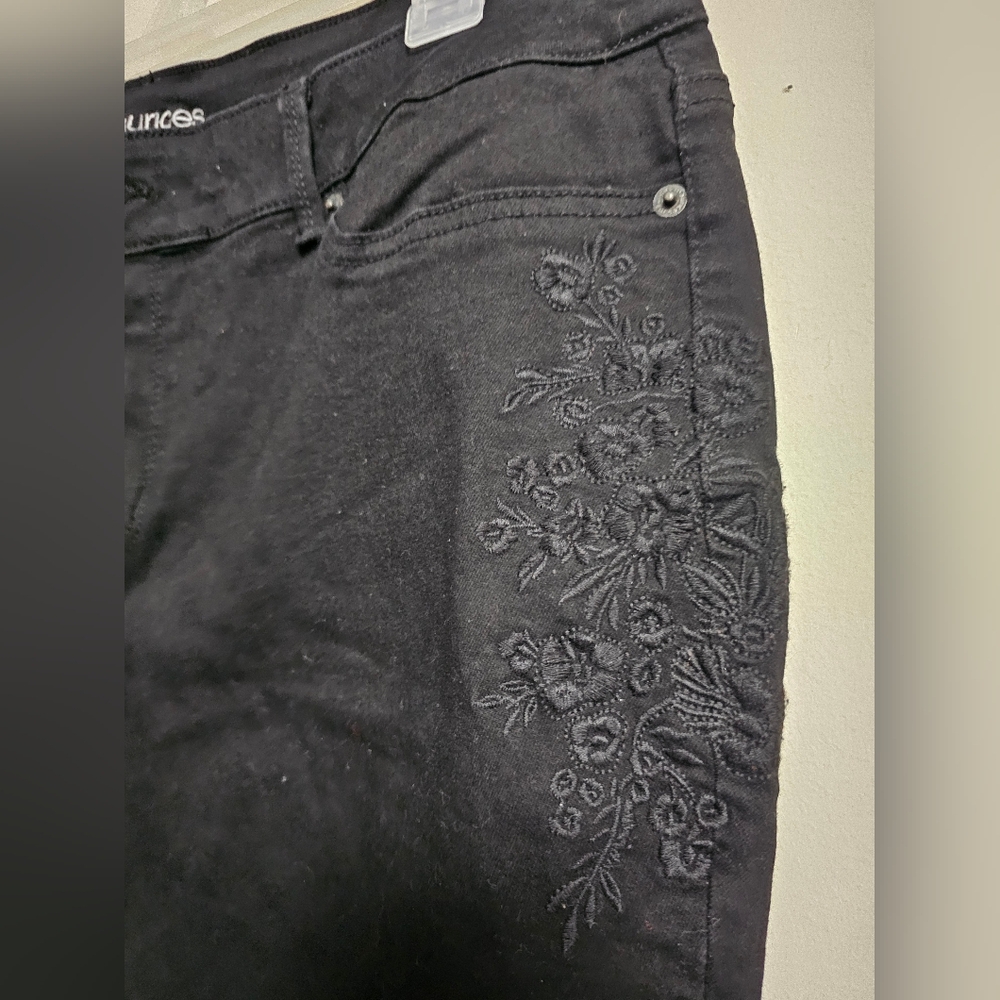 Maurices embroidered jeans